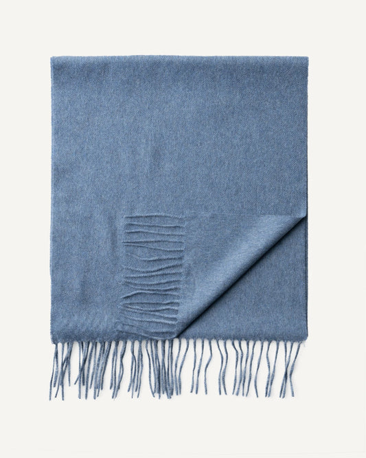 Cashmere Scarf Light Blue