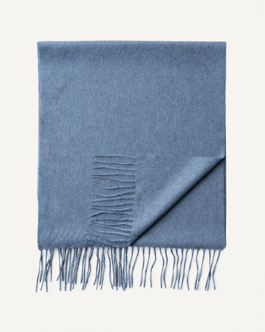 Cashmere Scarf Light Blue