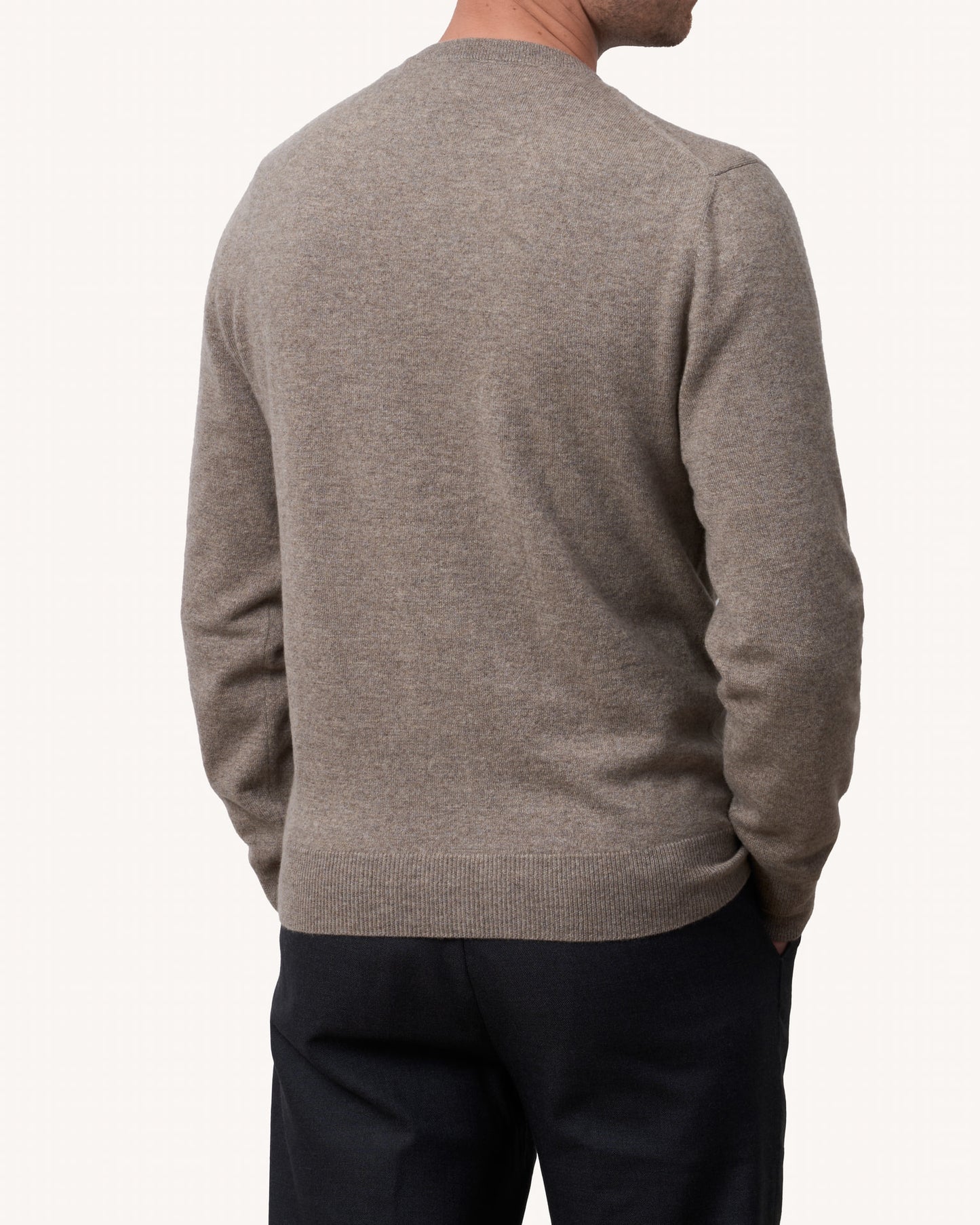 Crewneck Beige - The Cashmere Collection