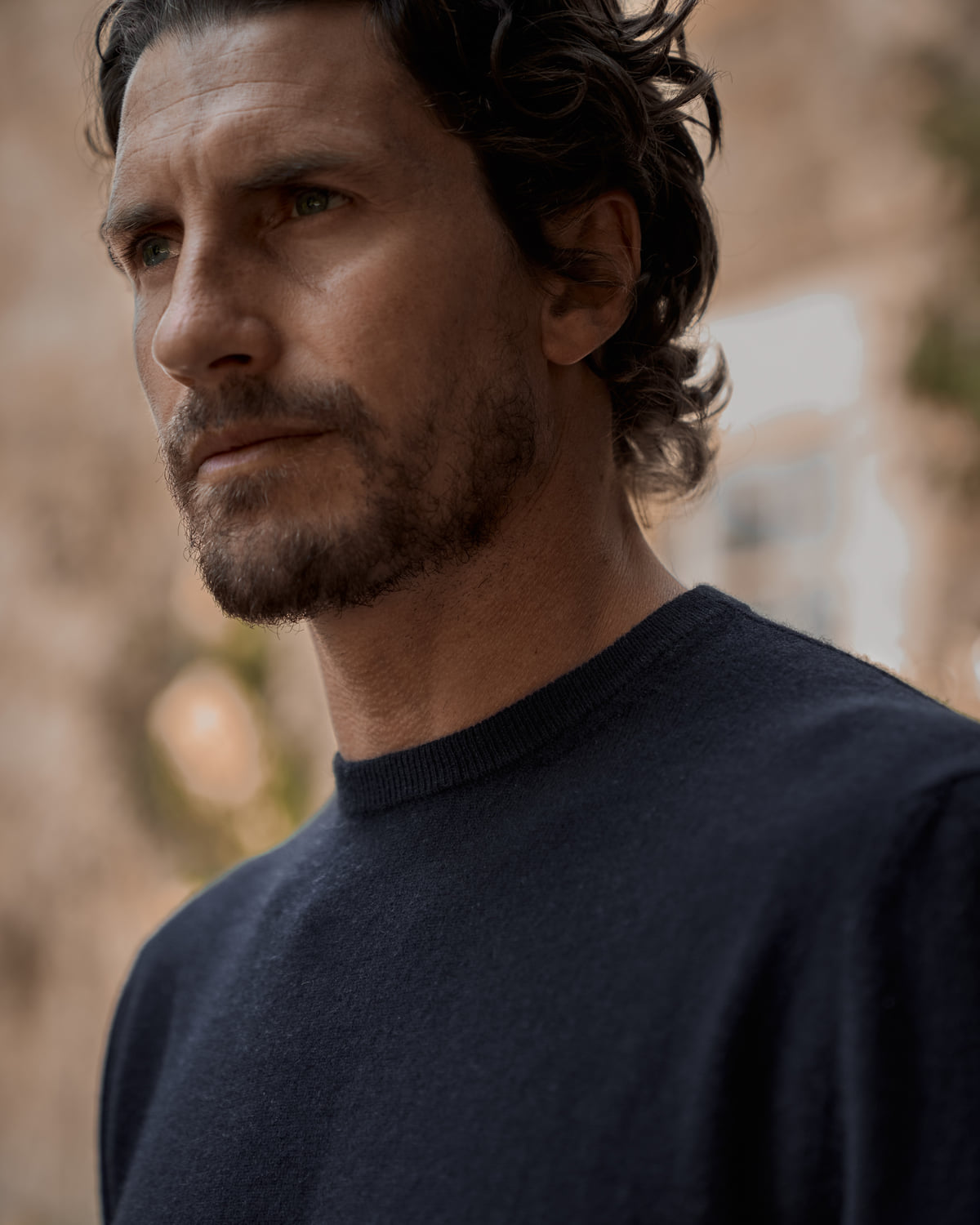 Crewneck Navy - The Cashmere Collection