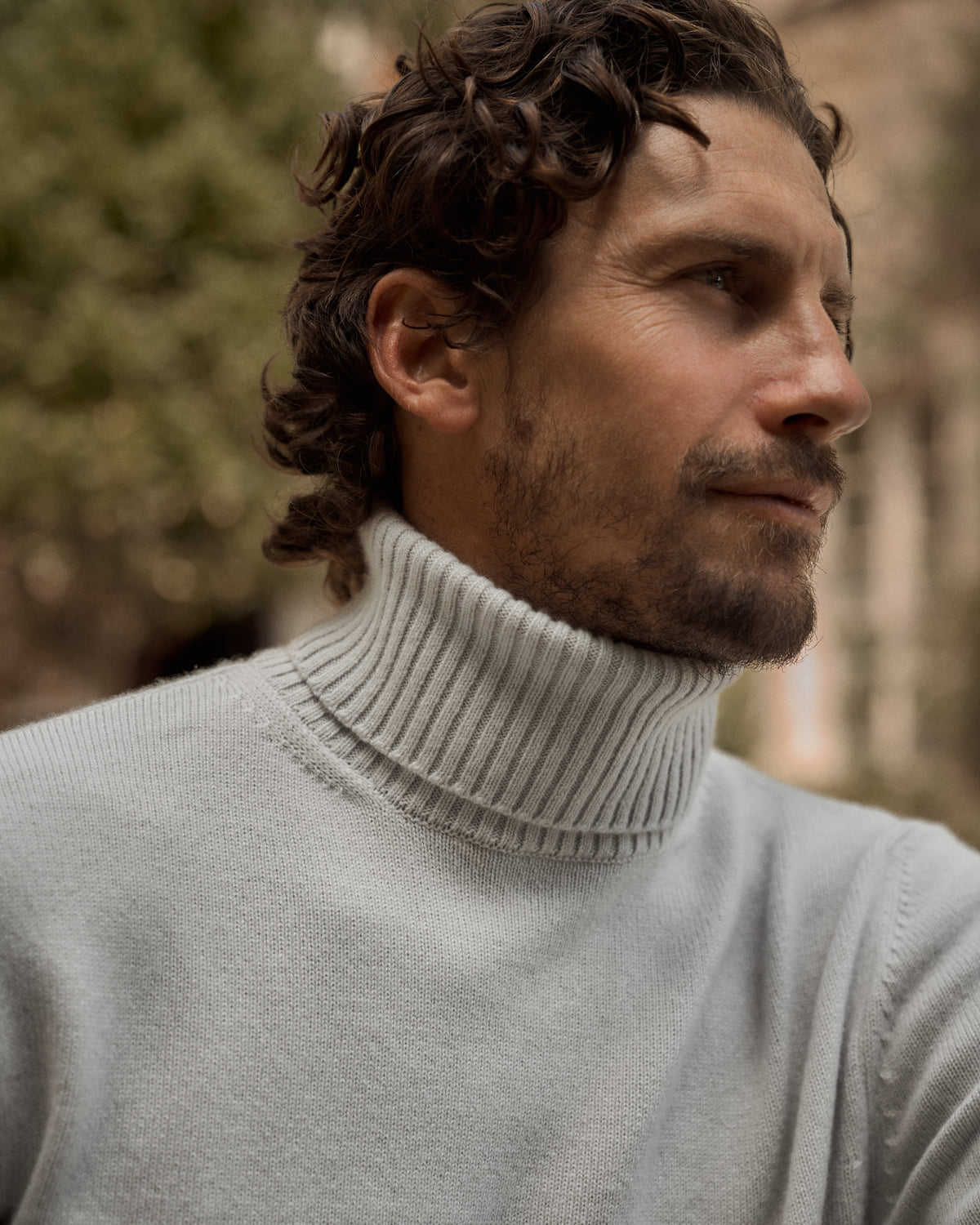 Turtleneck Grey - The Cashmere Collection