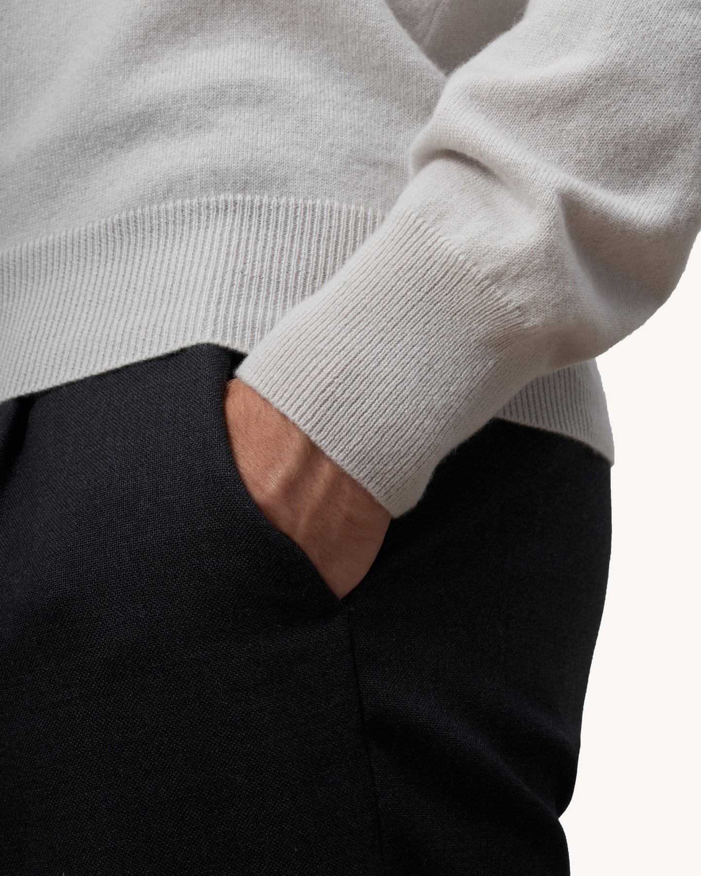 Crewneck Grey - The Cashmere Collection