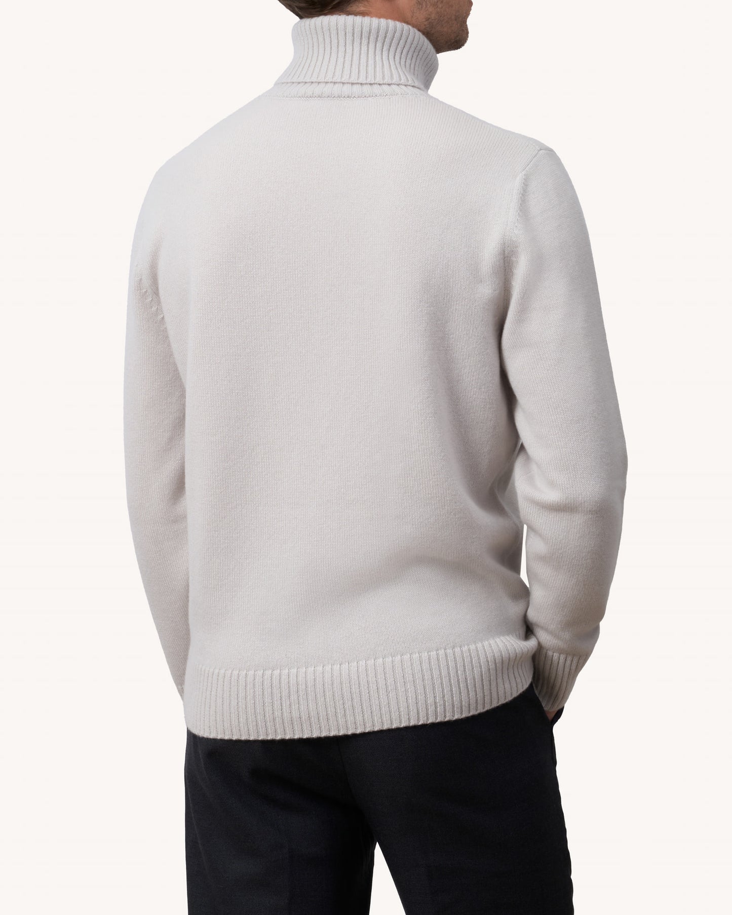 Turtleneck Grey - The Cashmere Collection