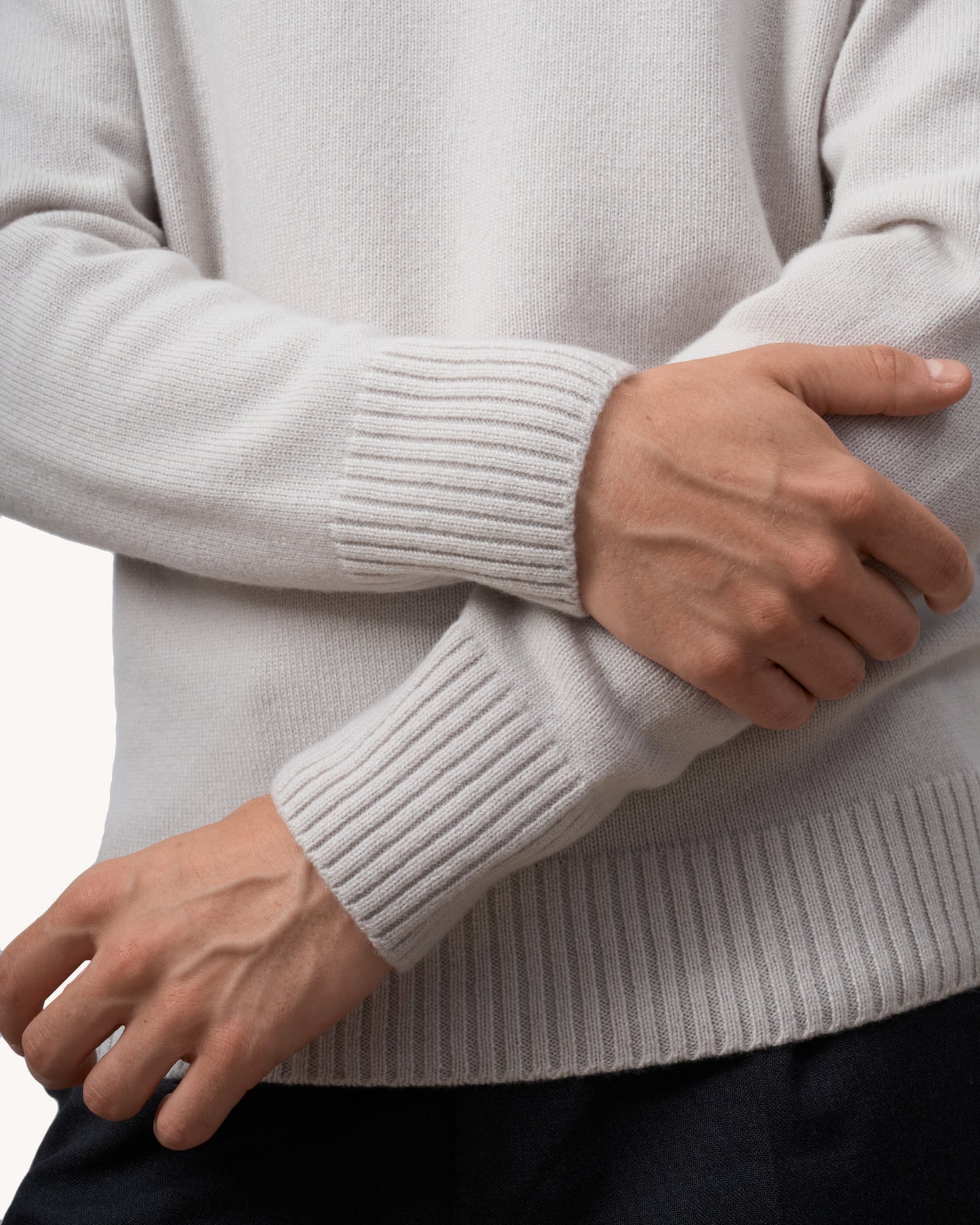 Turtleneck Grey - The Cashmere Collection