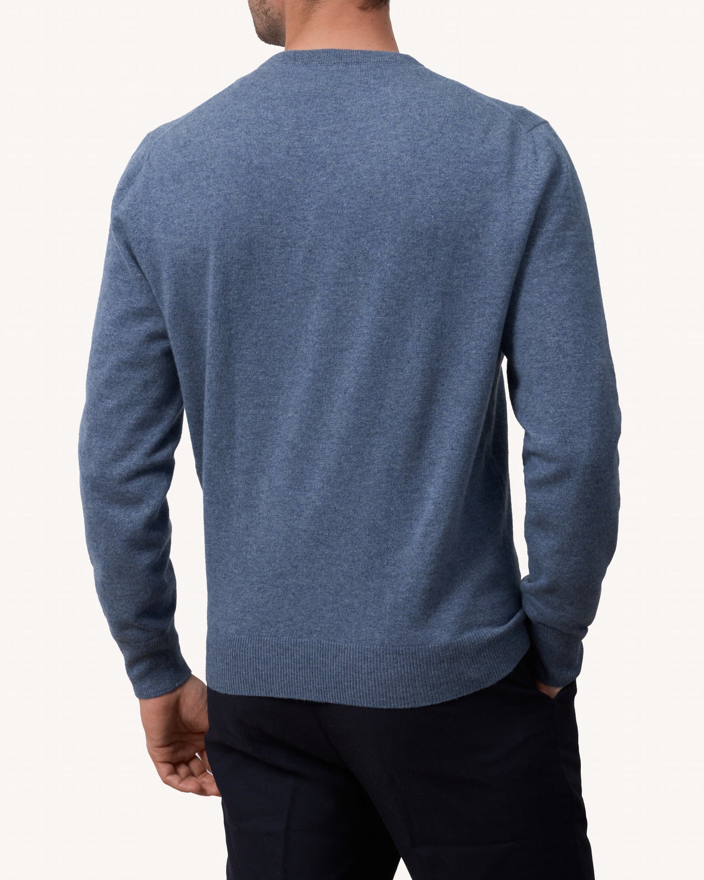 Crewneck Light Blue - The Cashmere Collection