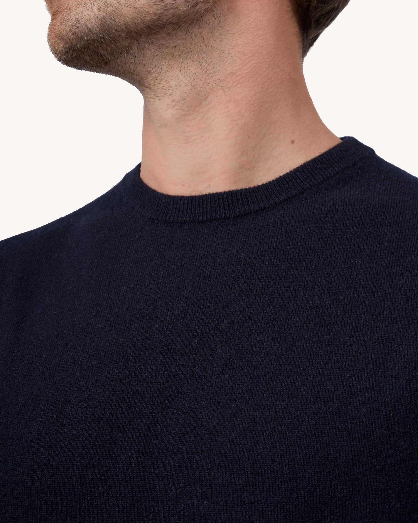 Crewneck Navy - The Cashmere Collection