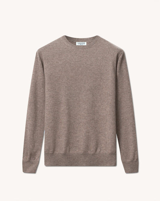 Crewneck Beige - The Cashmere Collection