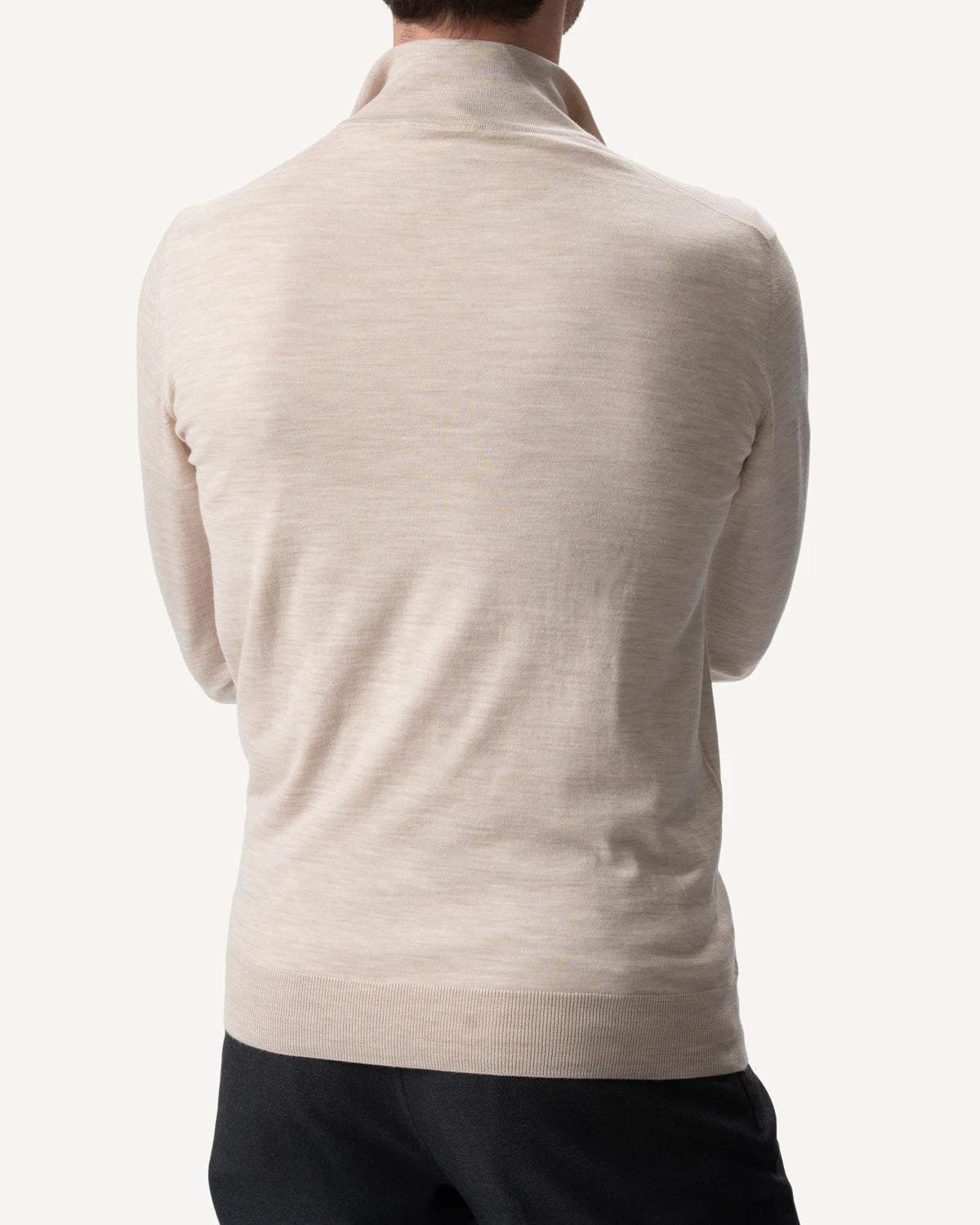 Half-Zip Beige - The Signature Collection