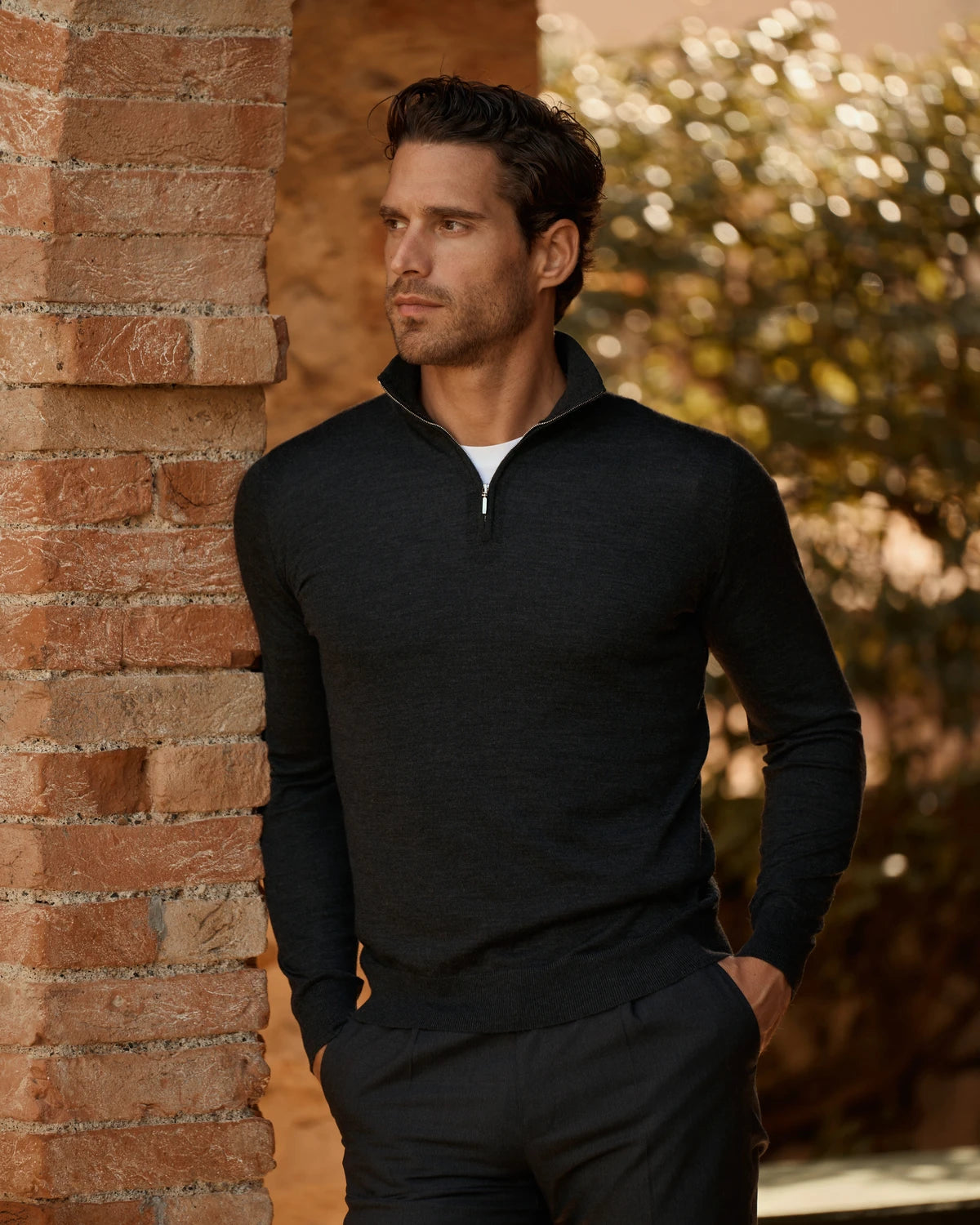 Half-Zip Grey - The Signature Collection