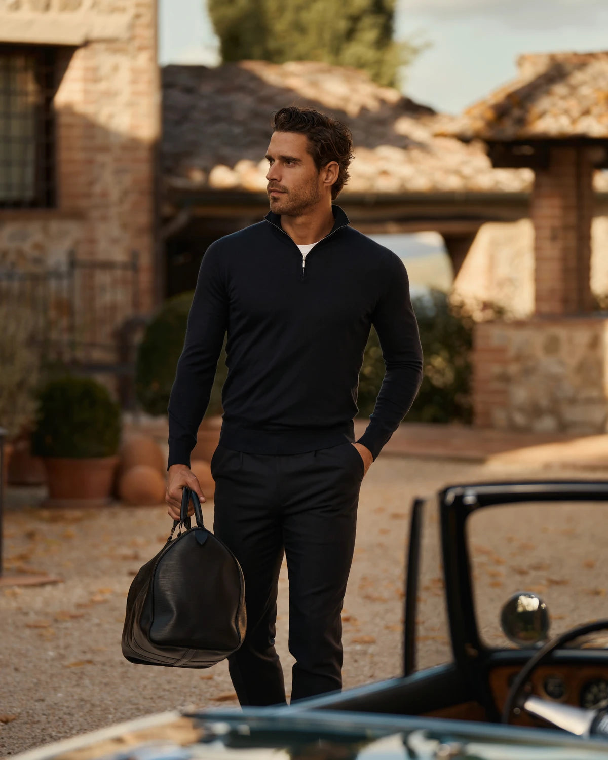 Half-Zip Navy - The Signature Collection
