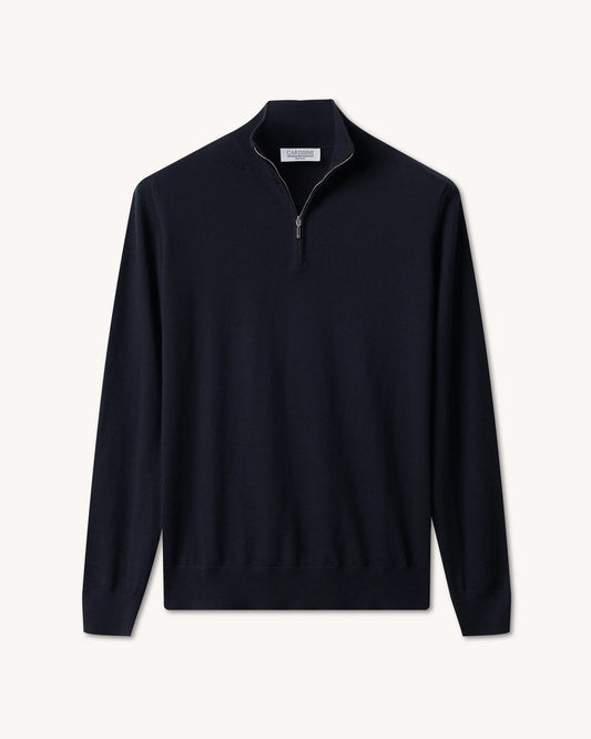 Half-Zip Navy - The Signature Collection